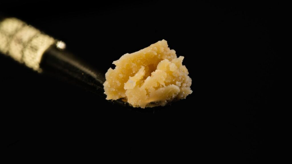 Live Rosin on gold dab tool