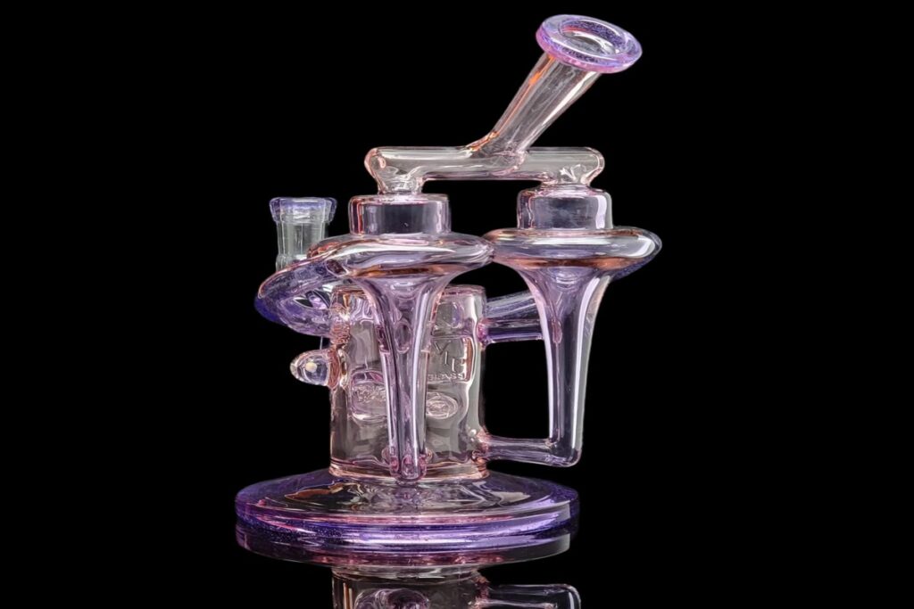double recycler rig dab live rosin